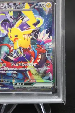 PSA 10 Pikachu ex 001/030 Yokohama Promo Pokemon World Championships 2023 WCS JP - Image 5