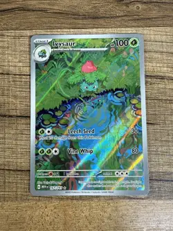 Ivysaur 167/165 Scarlet & Violet 151 - Secret Rare Holo - NM/Mint Pokemon TCG - Image 1