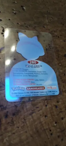 Ralts 280 Pokemon Lamincards Edibas - ITA - EXC - Image 2