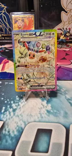 2025 Pokemon TCG Eevee EX 167/131 Prismatic Evolutions Special Illustration Rare - Image 1