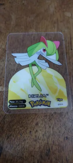Kirlia 281 Pokemon Lamincards Edibas - ITA - GOOD - Image 1