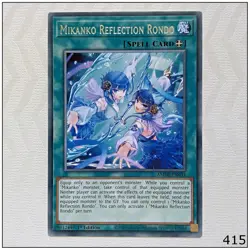 Mikanko Reflection Rondo - AMDE-EN033 - Rare 1st Edition Yugioh - Image 1