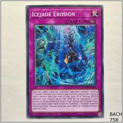 Icejade Erosion - BACH-EN066 - Common 1st Edition Yugioh - Image 1