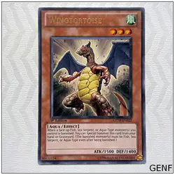 Wingtortoise - GENF-EN022 - Rare 1st Edition Yugioh - Image 1