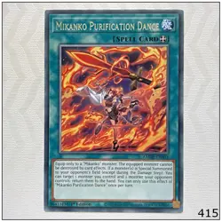 Mikanko Purification Dance - AMDE-EN031 - Rare 1st Edition Yugioh - Image 1