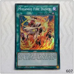Mikanko Fire Dance - AMDE-EN030 - Super Rare 1st Edition Yugioh - Image 1