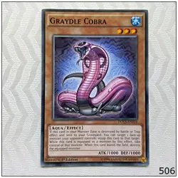 Graydle Cobra - DOCS-EN034 - Common 1st Edition Yugioh - Image 1