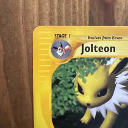Pokemon TCG - Jolteon - Skyridge 2003 Rare, Card 13/144 - MINT CONDITION! - Image 3