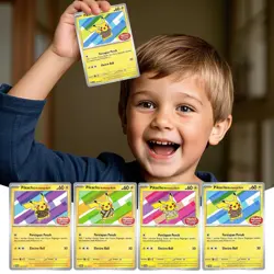 Pokemon Card TCG Pikachu Batik Set Indonesia - Pikachu Berkemeja Batik Exclusive - Image 5