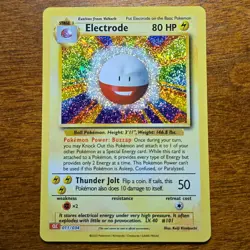 Electrode 011/034 - CLC Classic Collections Holo Variant - Pokemon TCG Card NM - Image 1