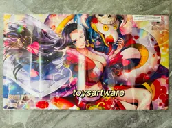 One Piece Chinese Card Game Exclusive 2nd Anniversary Boa Hancock Card Playmat - Image 1