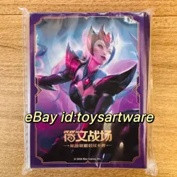 League of Legends TCG Card Game Chinese Arcane LOL Ahri Card Sleeves Exclusive - Image 1
