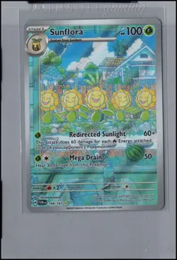 Pokemon Card Sunflora (169/167) Illustration Rare Twilight Masquerade - Image 1