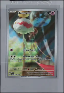 Pokemon Card Chimecho (179/167) Illustration Rare Twilight Masquerade - Image 1