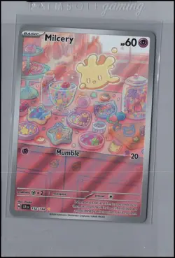 Pokemon Card Milcery (152/142) Illustration Rare Stellar Crown - Image 1
