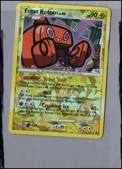 Pokemon Card Frost Rotom (RT2) Rare Rising Rivals - Image 1