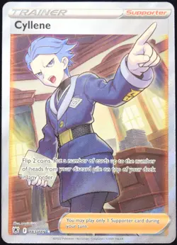 Pokemon TCG Cyllene 183/189 2022 Astral Radiance Ultra Rare Card - NM - Image 1