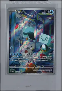 Pokemon Card Eiscue (205/193) Illustration Rare Paldea Evolved - Image 1