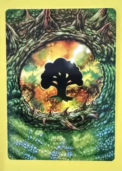 Magic the Gathering ~ Tarkir Dragonstorm ~ Forest Full Art Series 32/54 - Image 1