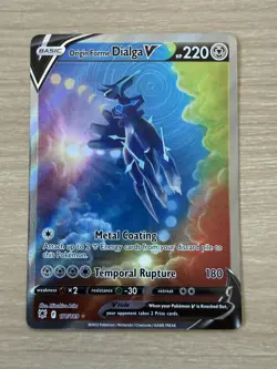 Origin Forme Dialga V 177/189 Pokemon Astral Radiance Holo Full Art Card - NM/M - Image 1
