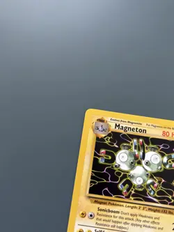 Pokemon TCG WOTC 1999 Fossil Set: Magneton 26/62 - Non-Holo Rare Card - LP - Image 2