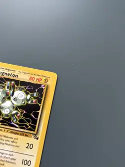 Pokemon TCG WOTC 1999 Fossil Set: Magneton 26/62 - Non-Holo Rare Card - LP - Image 3