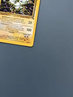 Pokemon TCG WOTC 1999 Fossil Set: Magneton 26/62 - Non-Holo Rare Card - LP - Image 5