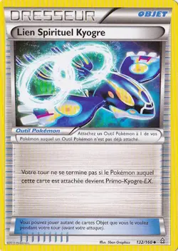 Lien Spirituel Kyogre - XY5:Primo Choc - 132/160 - Carte Pokemon Francaise - Image 1