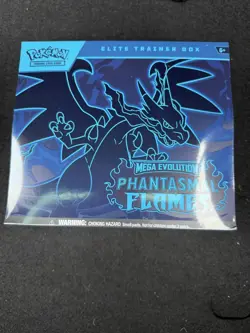 Pokemon TCG Phantasmal Flames Elite Trainer Box ETB New Sealed Fast Ship 📦 - Image 1