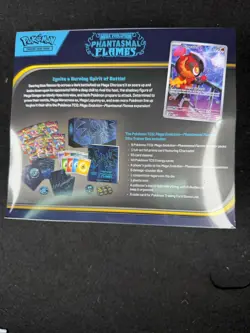 Pokemon TCG Phantasmal Flames Elite Trainer Box ETB New Sealed Fast Ship 📦 - Image 2