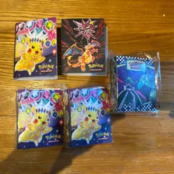 5 x Pokemon TCG Mini Portfolio Album Pokemon binders bulk - Image 1