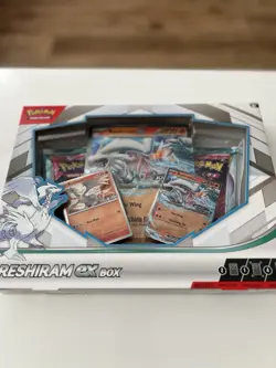 Pokemon Trading Card Game (TCG): Reshiram Ex Box in hand ready to ship - Image 2