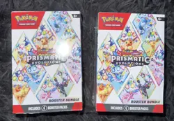 X2 Pokemon S&V Prismatic Evolutions Booster Bundle Box FACTORY SEALED - Image 1