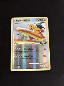 Dragonite FB 56/147 DP Supreme Victors Reverse Holo Pokemon Card HP - Image 1