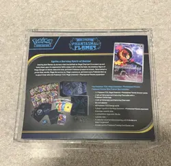 Phantasmal Flames Pokemon Center Elite Trainer Box ETB with Acrylic case - Image 3
