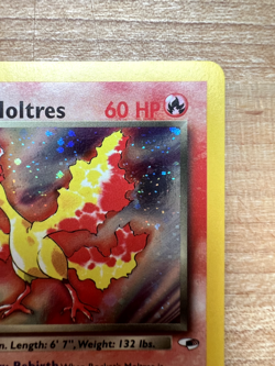 Rocket’s Moltres 12/132 Pokemon TCG Gym Heroes Unlimited Holo - LP/NM - Image 3