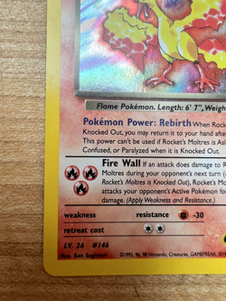 Rocket’s Moltres 12/132 Pokemon TCG Gym Heroes Unlimited Holo - LP/NM - Image 5