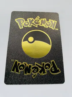Blastoise Vmax G-Max Geyser Black Foil Fan Art Art Pokemon Card RARE - Image 3