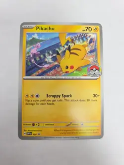 Pokemon Pikachu #190 Stamp World Championships 2024 Black Star Promo Gem - Image 1