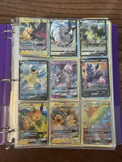 Pokemon Binder Lot Of About 314+ Random Cards CHECK DESCRIPTION - Image 1