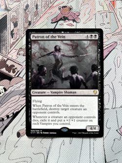 Patron of the Vein | Commander 2017 | Near Mint | Magic MTG Card - Image 1