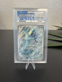 Pokemon TCG Articuno Card Journey Together 161/159 Ace 10 Gem Mint - Image 1