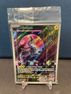 Miraidon Sealed Pokemon Card - Scarlet & Violet Promo - 013 - Image 1