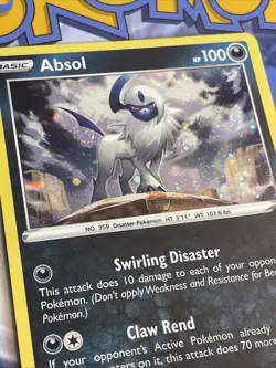 COSMOS HOLO SWIRL Absol 097/189 - Pokemon Astral Radiance Rare Holo Card 🌀LP++ - Image 4