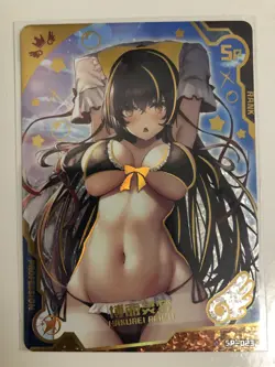 Hakurei Reimu SP Touhou - Goddess Story/Maiden Girl Party Waifu Card - Image 1