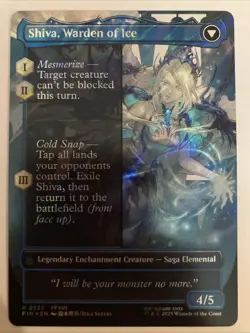 Magic: The Gathering - Final Fantasy - Jill, Shiva's Dominant Surge Foil - 0523 - Image 2