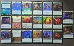 Star Wars Unlimited - LoF - Complete C FOIL SET 20 Cards - Command - Image 1