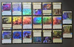 Star Wars Unlimited - LoF - Complete C FOIL SET 20 Cards - Cunning - Image 1