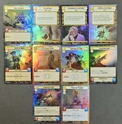 Star Wars Unlimited - LoF-Complete C Hyperspace FOIL SET 10 Cards - Cunning - Image 1