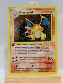 Custom Fan Art Charizard High Quality Custom Card Foil Finish - Image 1